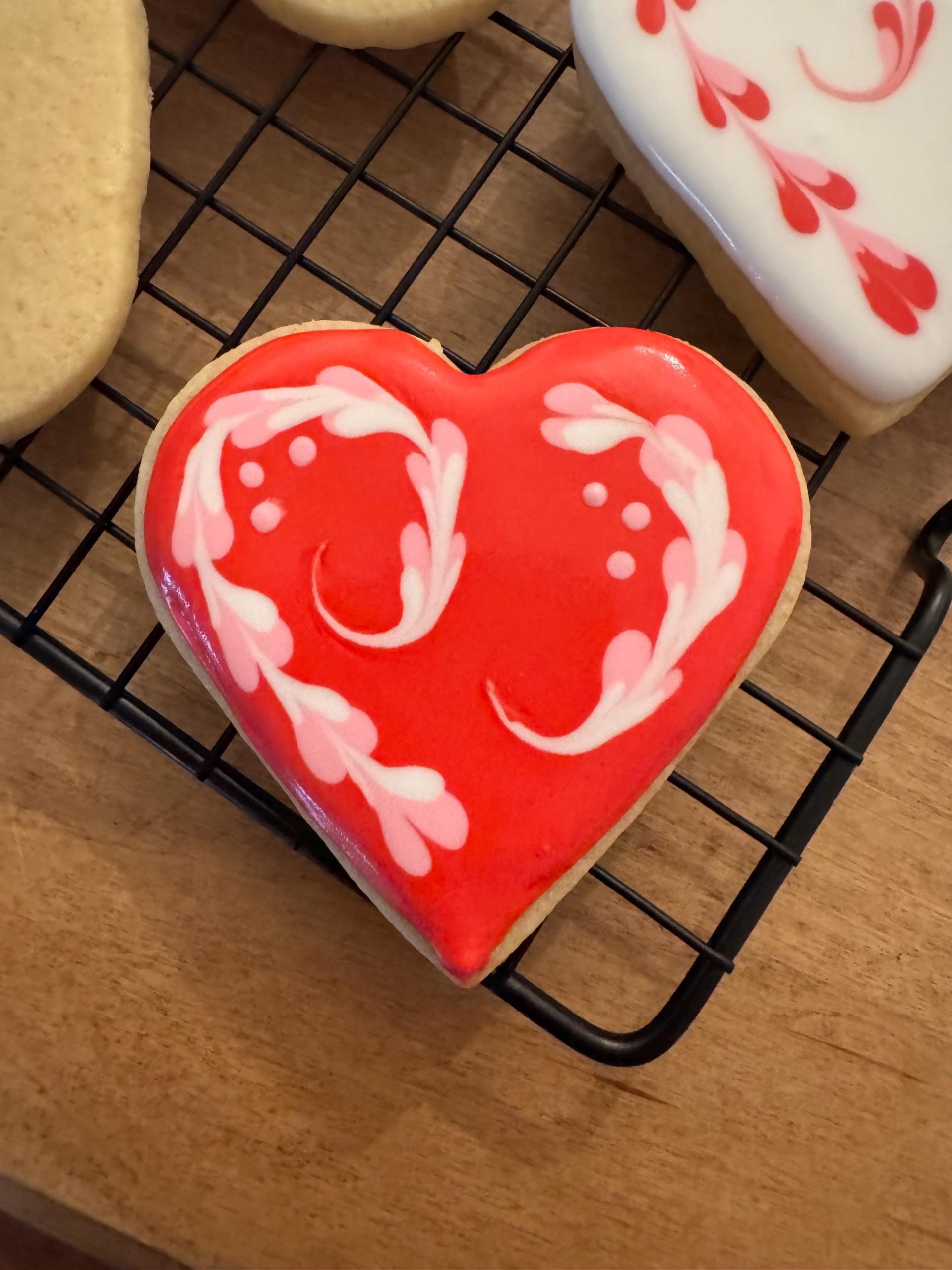 Valentine’s Day sugar cookies 1 dozen - Image 2