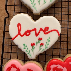 Valentine’s Day sugar cookies 1 dozen