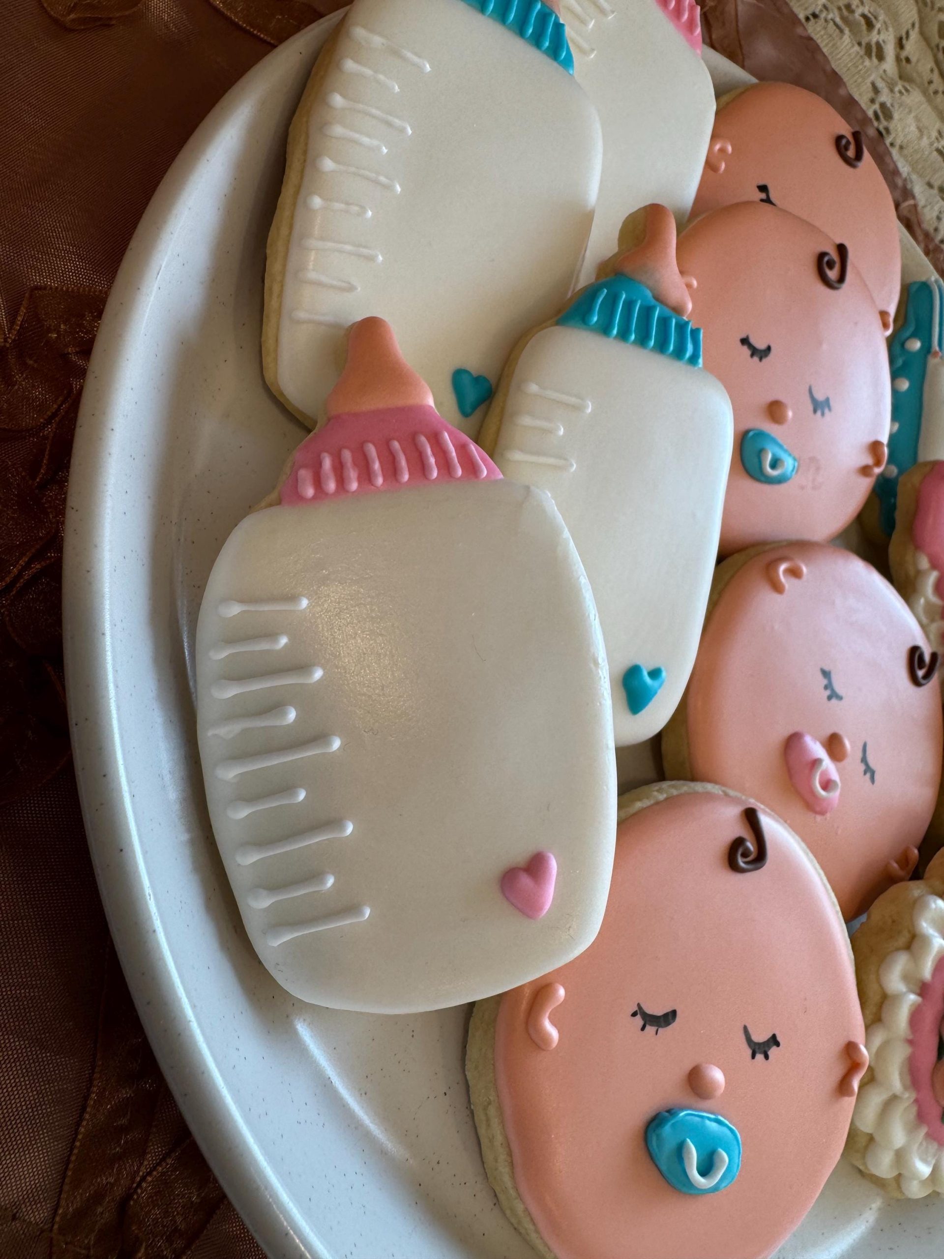 Baby Shower sugar cookies 1 dozen - Image 3