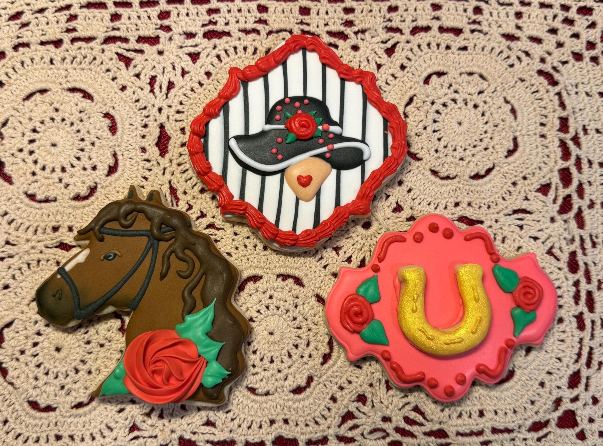 Kentucky Derby Cookies 1 dozen