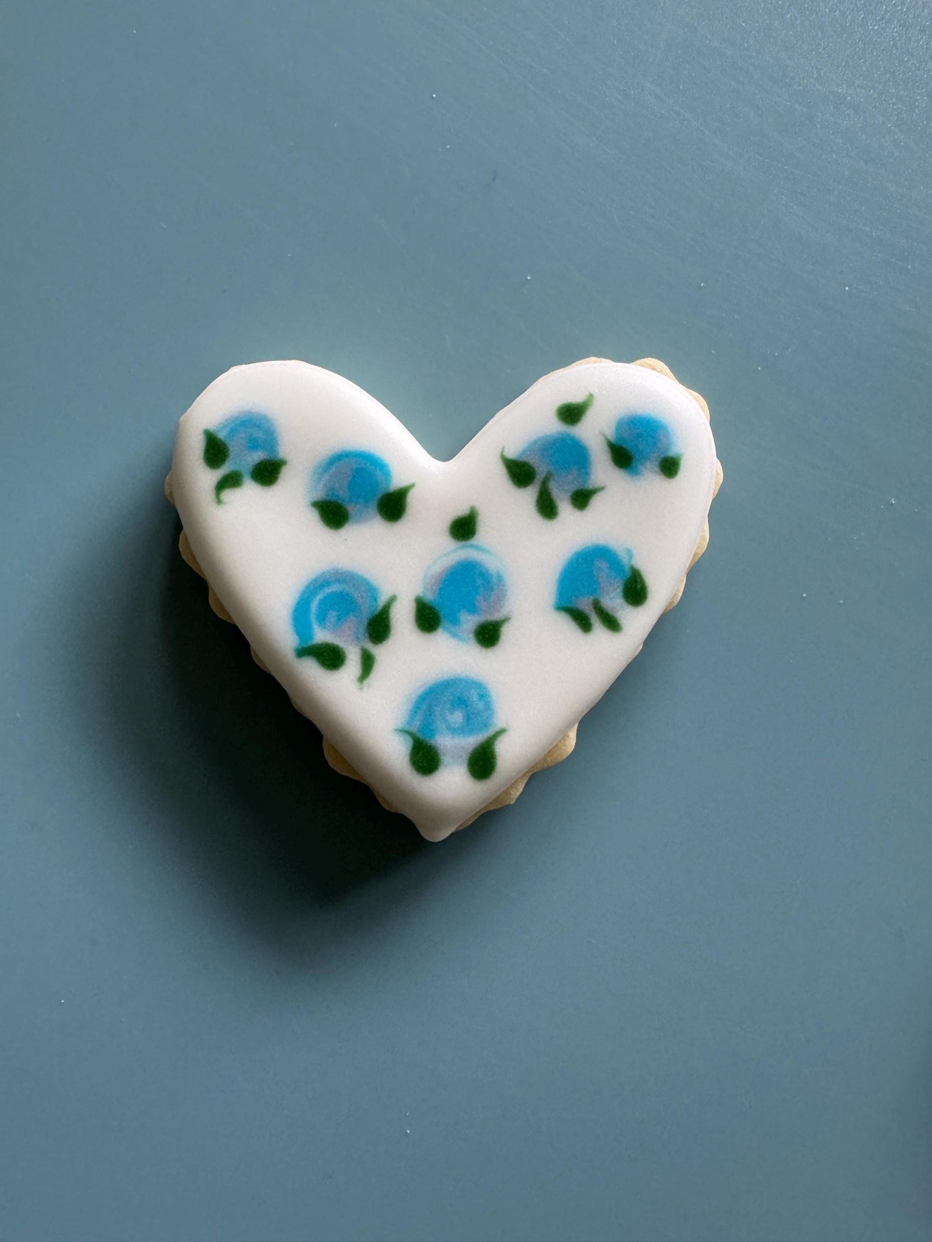 Mini Heart sugar cookies 1 dozen - Image 6