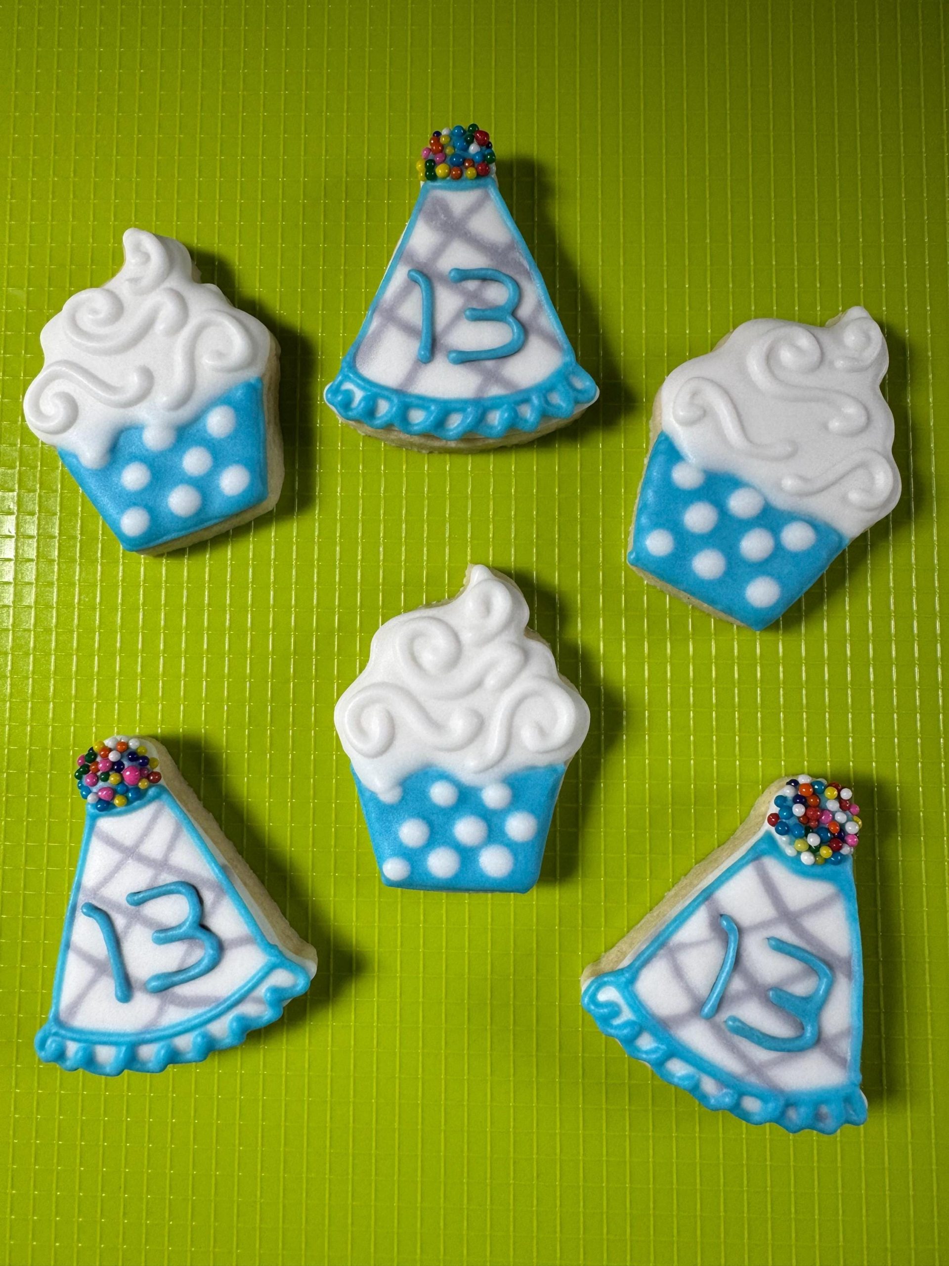 Mini Birthday cookies 1 dozen