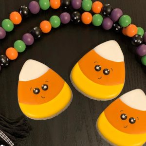 Fall Halloween sugar cookies 1 dozen