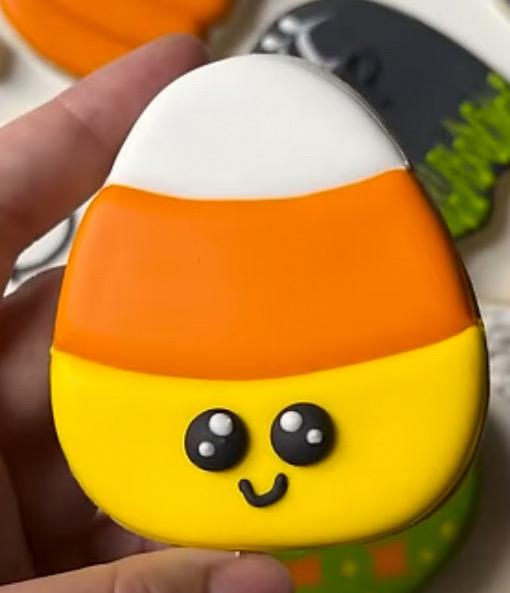 Fall Halloween sugar cookies 1 dozen - Image 2