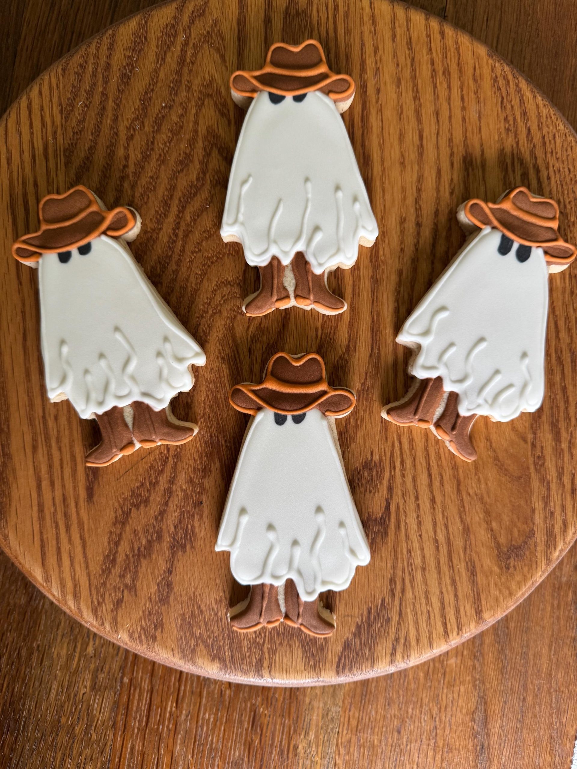 Cowboy Western Halloween Sugar Cookies 1 dozen - Image 3