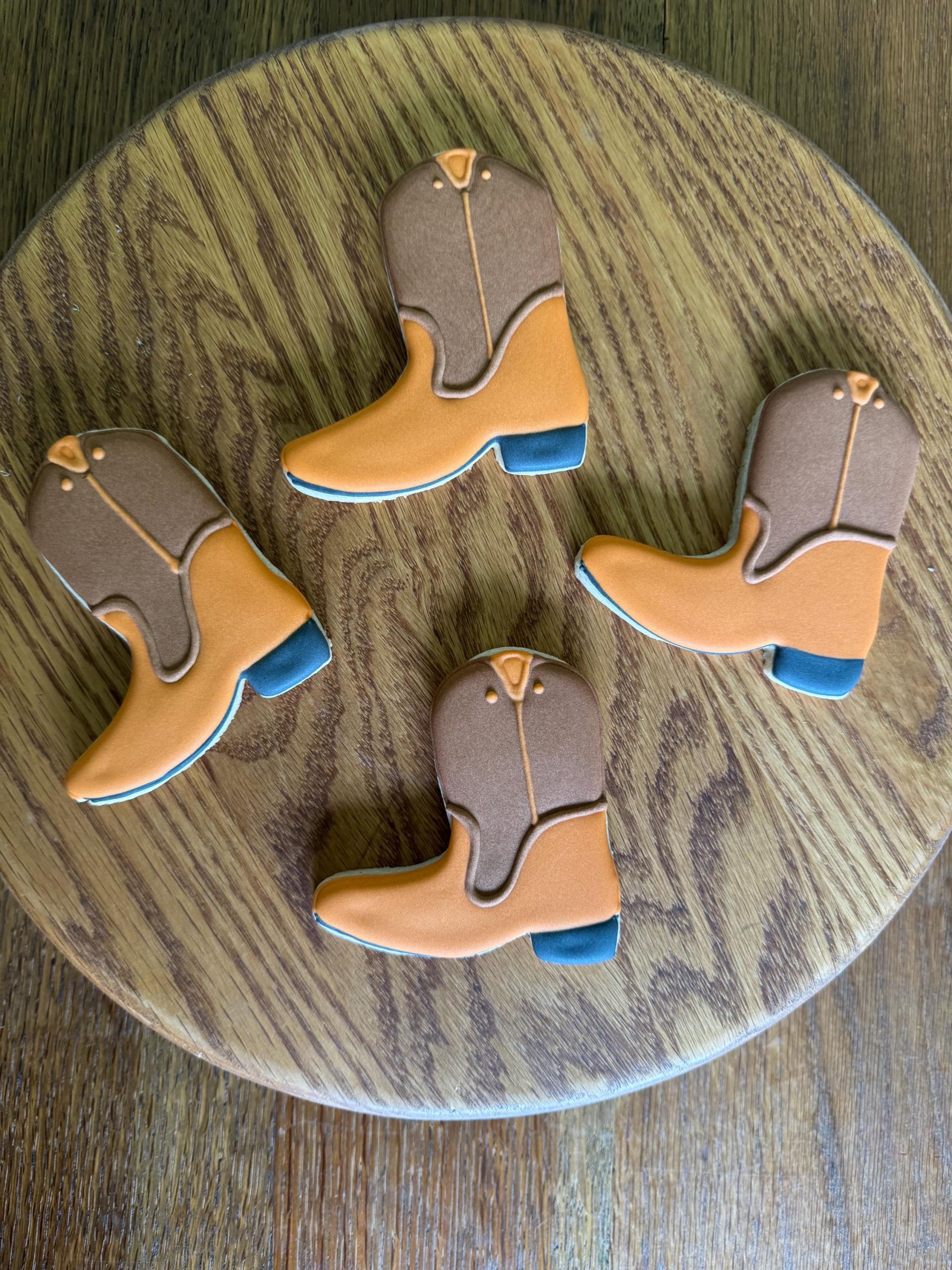 Cowboy Western Halloween Sugar Cookies 1 dozen - Image 4