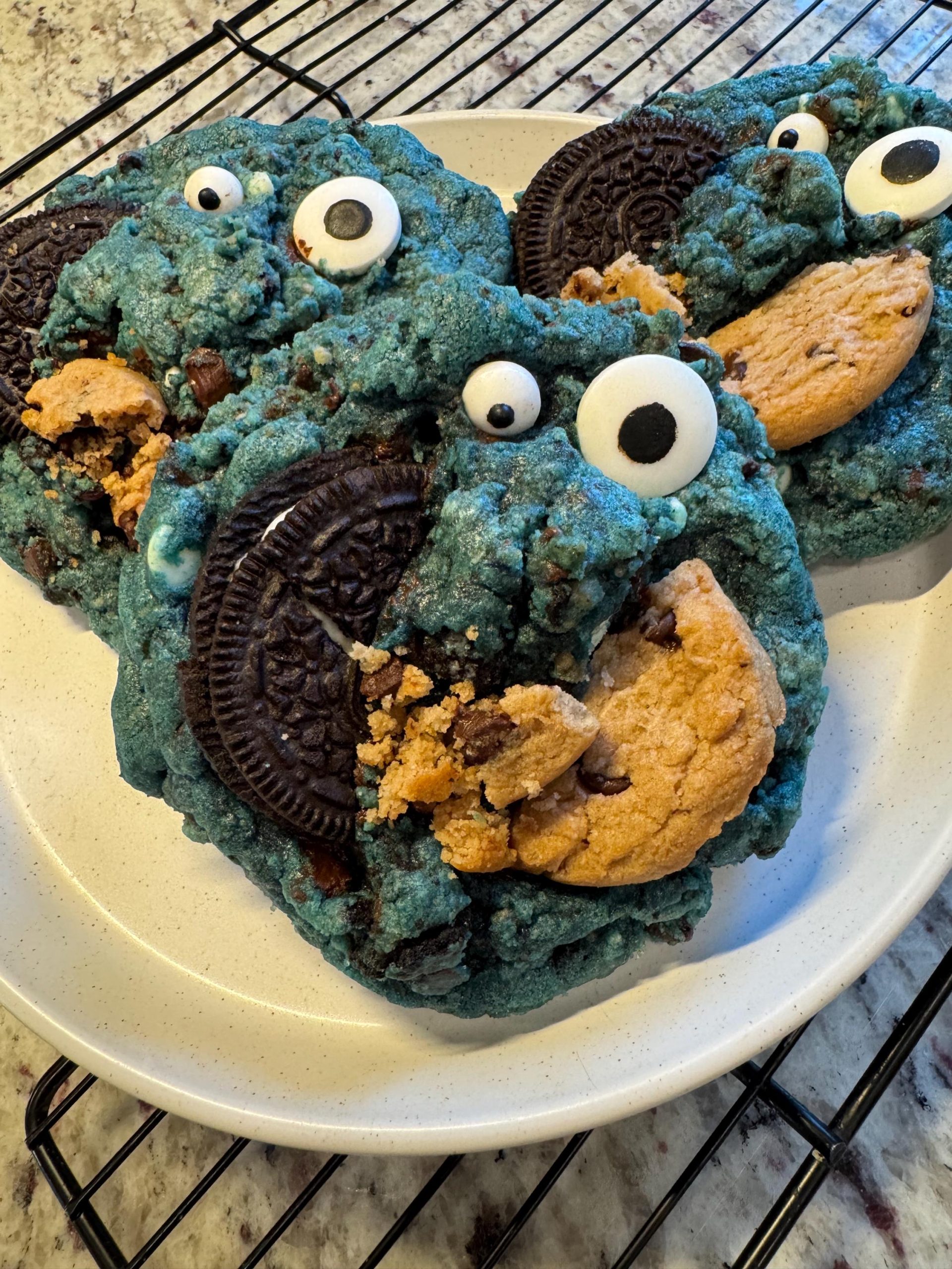 Cookie MONSTER Cookies for BOO BASKETS! - Image 4
