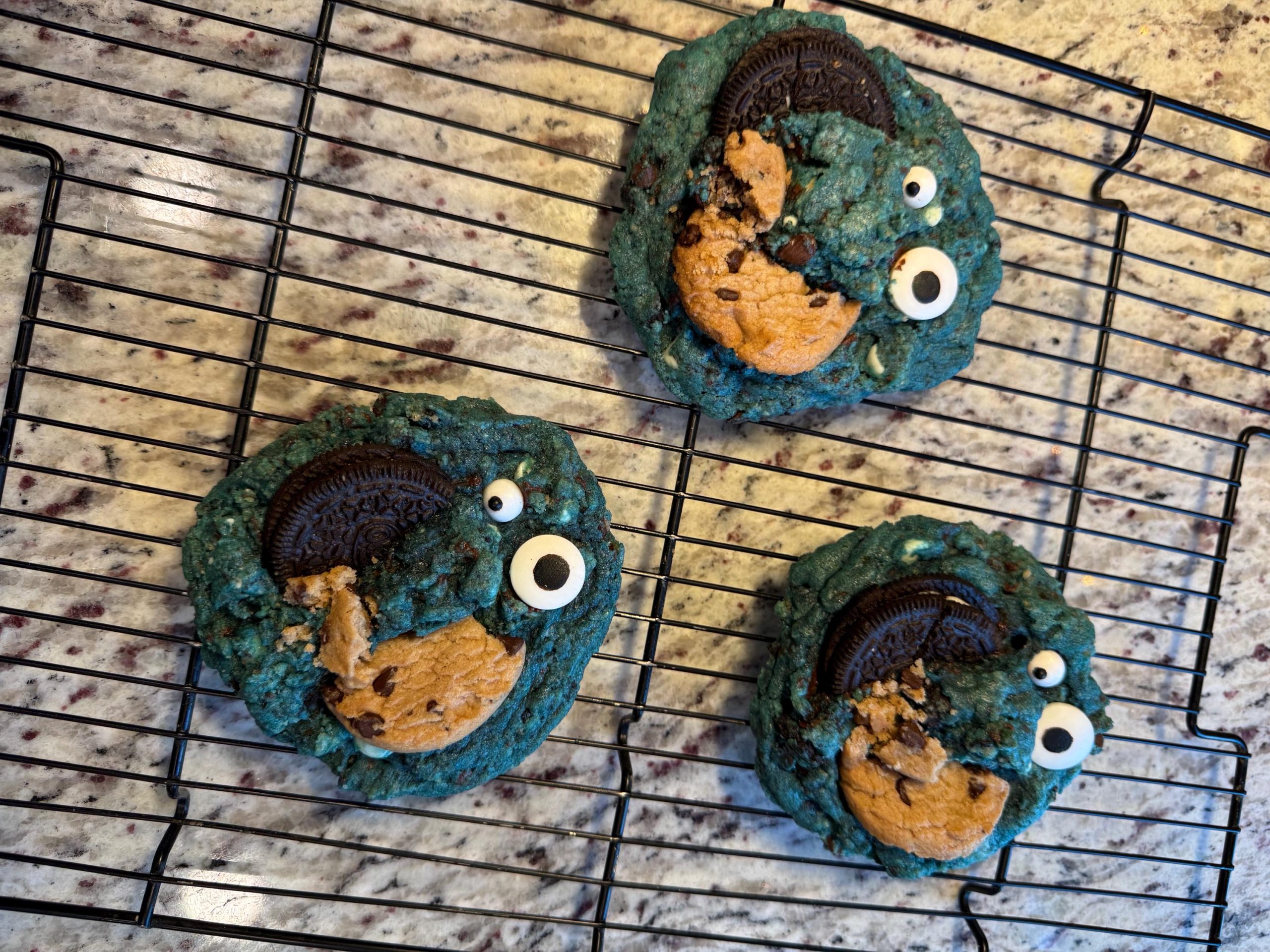 Cookie MONSTER Cookies for BOO BASKETS! - Image 5