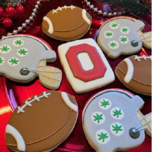 Ohio State Cookies 1 dozen